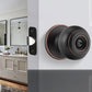 Round Interior Door Knobs with Dummy, Passage and Privacy Options