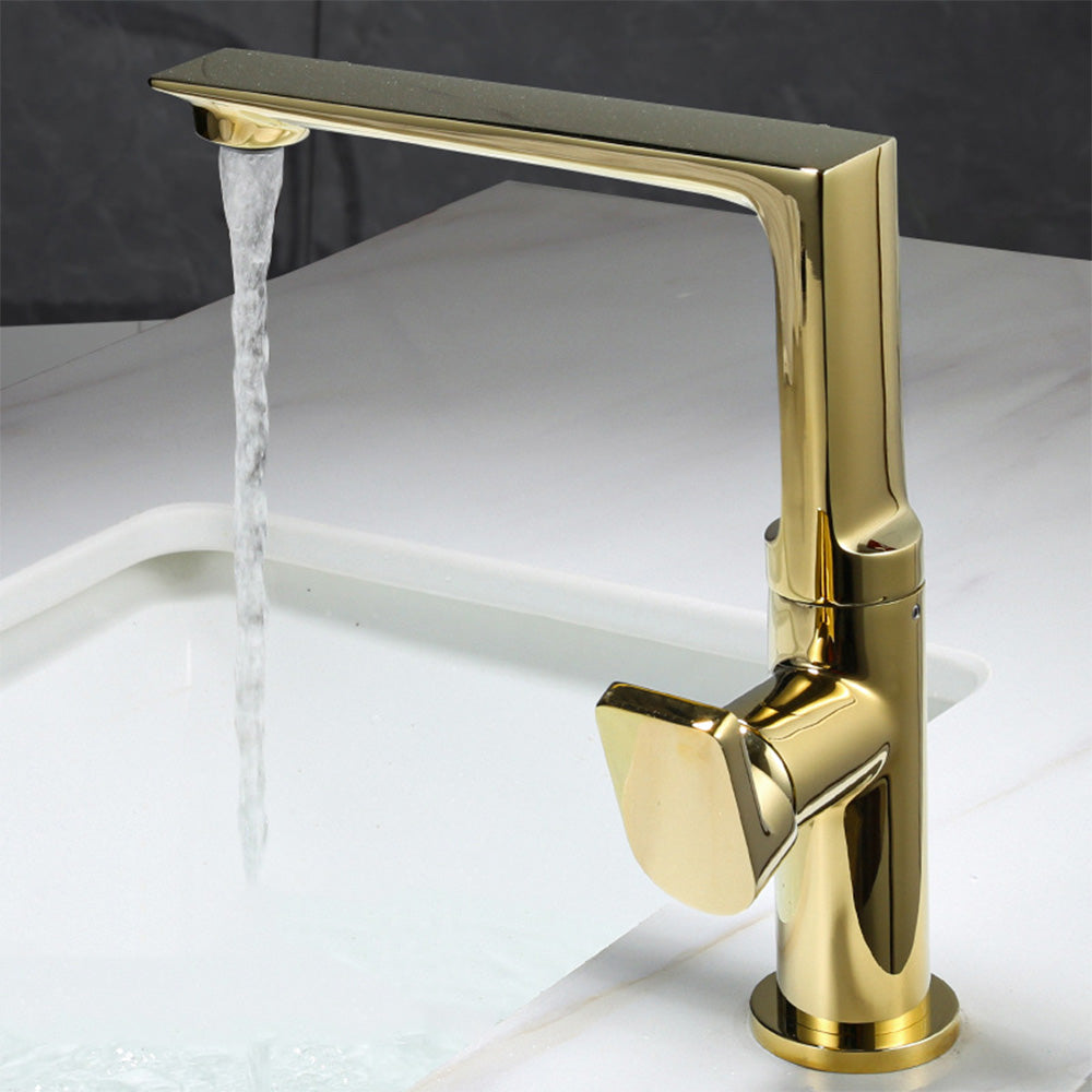 360° Swivel Hot and Cold Single Hole Bathroom Faucets