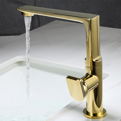 360° Swivel Hot and Cold Single Hole Bathroom Faucets