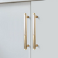 Two-Tone Cabinet Pulls and Drawer Handles for Wardrobes