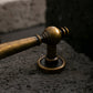 Vintage Turned Solid Brass Cabinet Pulls and Knobs