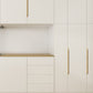 Long Multicolored Simple Invisible Finger Cabinet Drawer Handles
