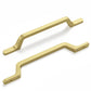 Angled Bar Cabinet Pulls, Aluminum Alloy Drawer Handles