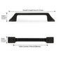 Arched Cabinet Handles and Drawer Pulls, Zinc Alloy
