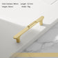 Modern T Bar Cabinet Pulls and Round Knobs