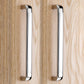 Frosted Bow Cabinet Pulls and Matching Knobs