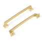 Squared Bar Cabinet Pulls and Drawer Handles