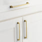Squared Bar Cabinet Pulls and Drawer Handles