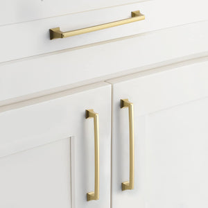 Squared Bar Cabinet Pulls and Drawer Handles