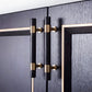 Crystal Marble Brass Cabinet Handles, Drawer Pulls and Knobs