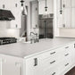 Black Square Cabinet Pulls for Modern Farmhouse Kitchen Cabinets & Drawers