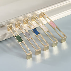 Gold Crystal Cabinet Pulls for Cabinets and Drawers