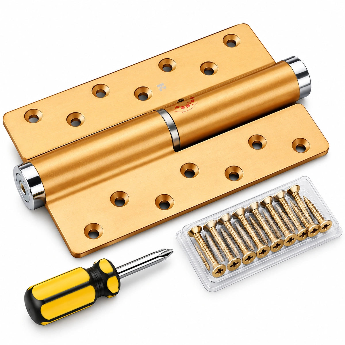 6-Inch Hydraulic Self-Closing Concealed Door Hinge, Adjustable Speed
