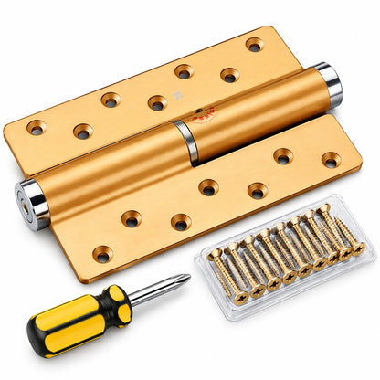 6-Inch Hydraulic Self-Closing Concealed Door Hinge, Adjustable Speed