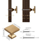 Square Pull Drawer Knob