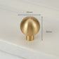 Brushed Gold Brass Cabinet Pulls and Knobs