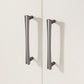 Modern Beveled Cabinet Handles and Knobs, Zinc Alloy