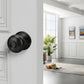 Round Interior Door Knobs with Dummy, Passage and Privacy Options