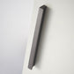 Grey Square Bar Cabinet Pulls, Solid Brass Drawer Handles