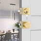 Keyed Entry Door Knob and Deadbolt Set for Exterior Doors
