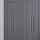 Long Strip Cabinet Handles and Knobs, Zinc Alloy