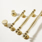 Bright Gold Brass Cabinet Pulls and Knobs