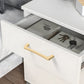 Slim Straight Bar Cabinet Pulls and Drawer Handles