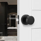 Heavy Duty Round Passage Door Knobs for Hallway and Closet Doors