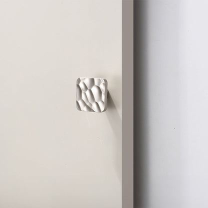 Hammered Honeycomb Cabinet Handles and Knobs