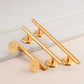 Round Bar Cabinet Pulls and Drawer Handles with Round Bases