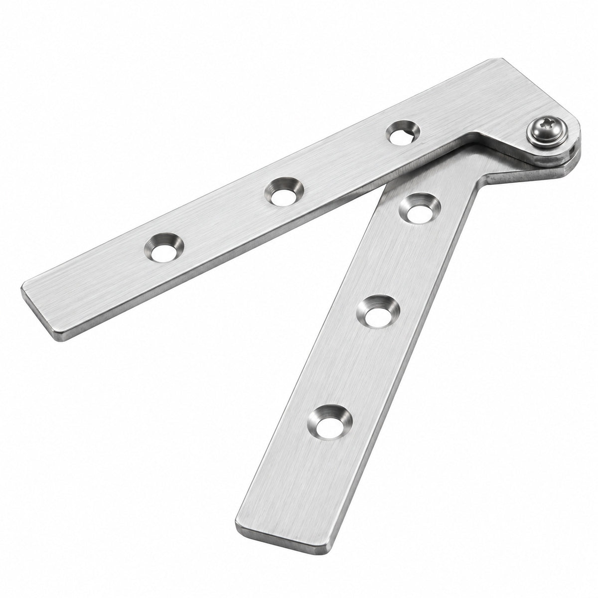 Stainless Steel 360° Pivot Door Hinges, Top and Bottom Mount