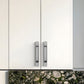 No-Drill Adhesive Cabinet Handles with Backplates