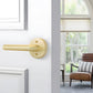 Zinc Alloy Passage Door Lever Handles for Closet and Hallway Doors