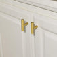 Brushed Gold Euro Style Cabinet Handles
