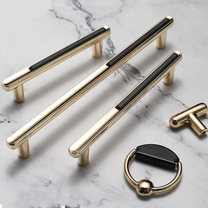 Two-Tone Cabinet Pulls and Drawer Handles for Wardrobes