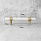 Marble Zinc Alloy T-Bar Cabinet Pulls