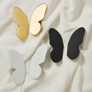 Butterfly Brass Cabinet Knobs for Drawers and Doors