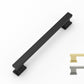 Solid Aluminum Alloy Square Bar Cabinet Pulls