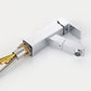 Silver Pull-Out Single Hole Bathroom Faucet