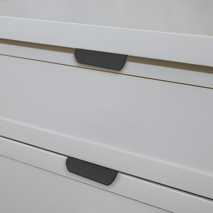 Low-Profile Invisible Finger Pulls and Drawer Handles