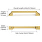 Arched Cabinet Handles and Drawer Pulls, Zinc Alloy