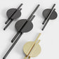 Half Moon Cabinet Pulls, Zinc Alloy Drawer Handles with Extended Bar