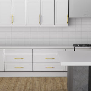 Angled Bar Cabinet Pulls, Aluminum Alloy Drawer Handles