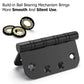 Stainless Steel Black Ball Bearing 4'' with 5/8'' Radius Corners Door Hinges for Heavy-Duty Door