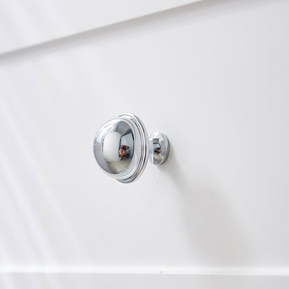 Solid Brass Round Bar Cabinet Pulls and Knobs