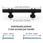 Vintage Matte Black Cabinet Handles and Drawer Pulls