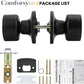 Passage Door Knobs for Hallway and Living Room Doors