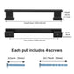 Solid Aluminum Alloy Square Bar Cabinet Pulls