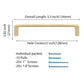 Modern Gold Kitchen Cabinet Handles Brass Cabinet Pulls