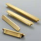 Minimalist Flat Rounded Bar Cabinet Pulls and Round Knobs